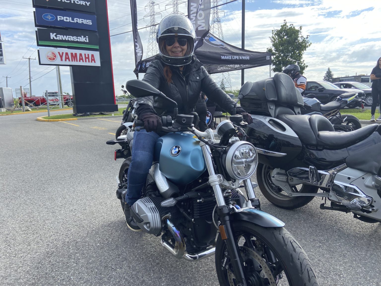 moto balade bmw 1200 r ninet pure